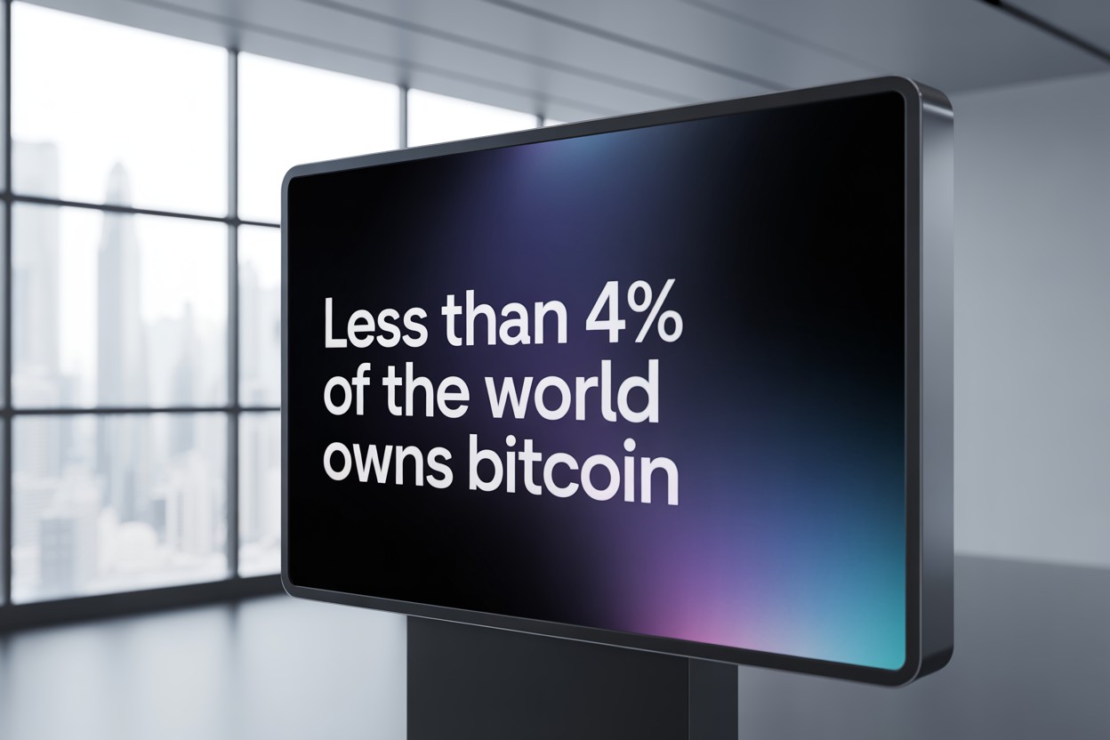 Less Than 4% of the World Owns Bitcoin: What This Means for Altcoins